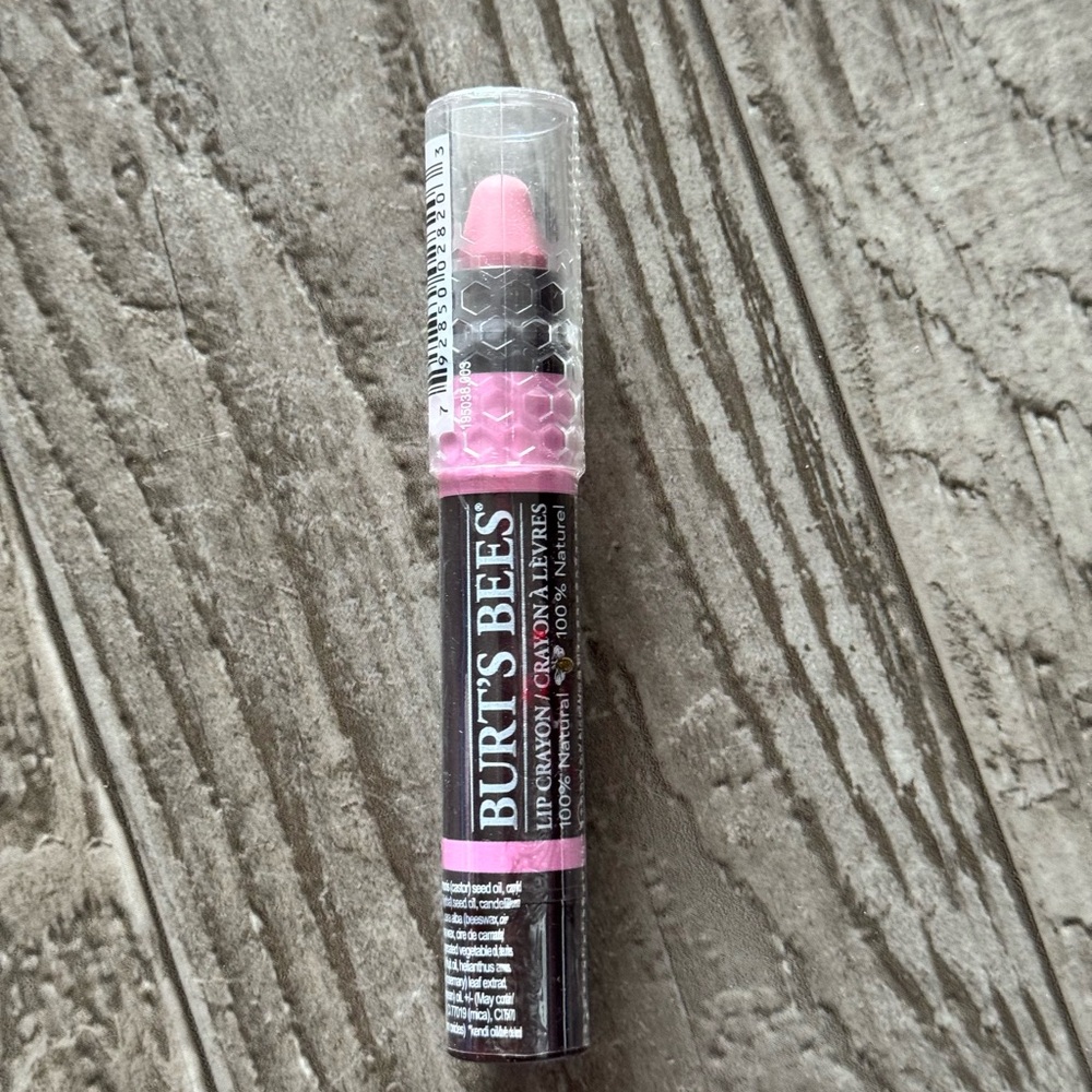 Burt's Bees Pink Lip Crayon